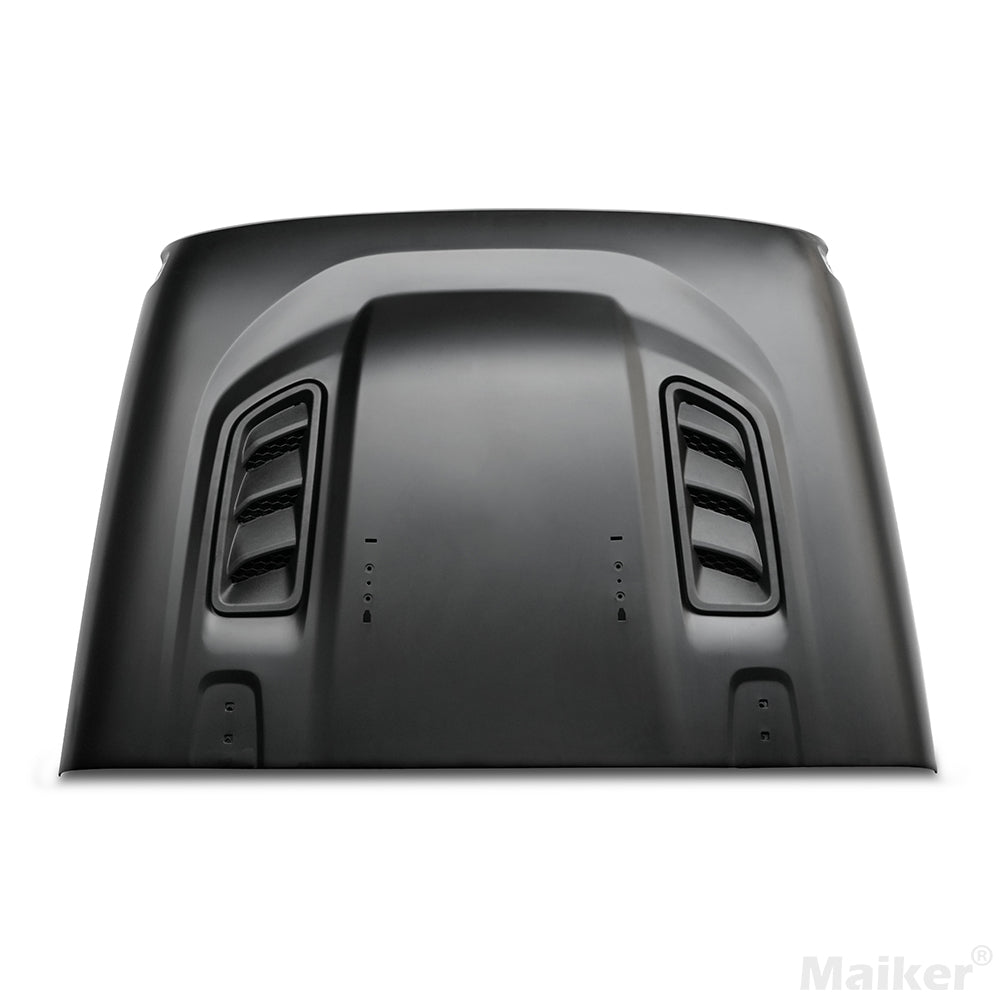 4X4WAVERS Rubicon 10th Anniversary Style Hood - Premium Steel - Jeep Wrangler JL/JLU/4XE/JT 2018+ - 4X4 WAVERS