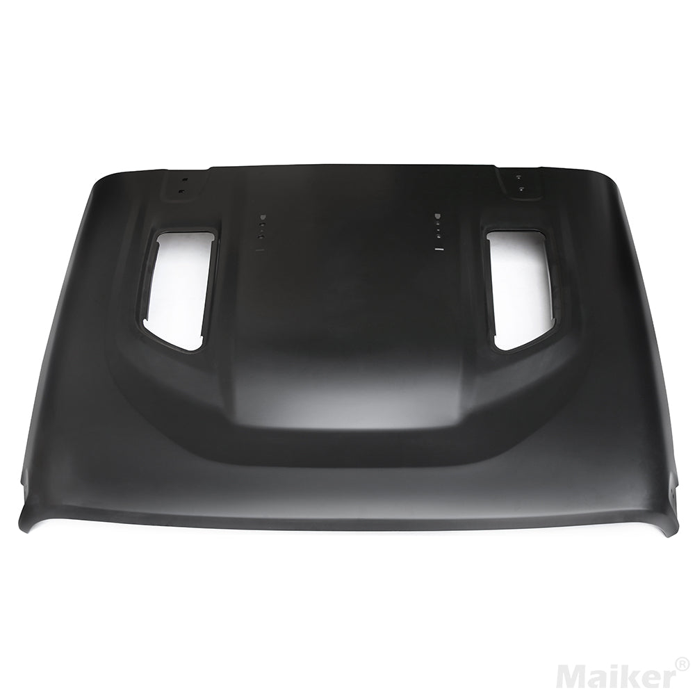 4X4WAVERS Rubicon 10th Anniversary Style Hood - Premium Steel - Jeep Wrangler JL/JLU/4XE/JT 2018+ - 4X4 WAVERS