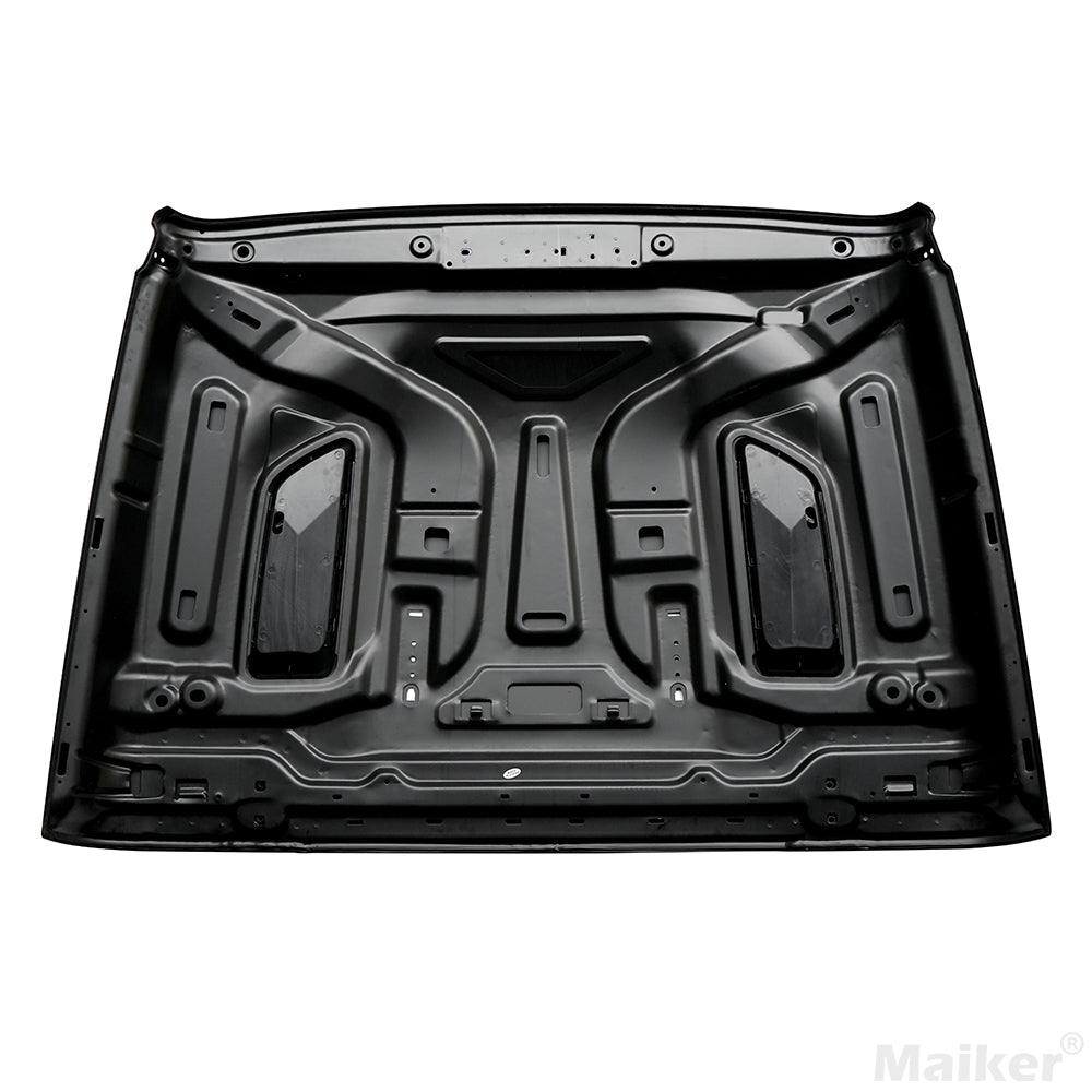 4X4WAVERS Rubicon 10th Anniversary Style Hood - Premium Steel - Jeep Wrangler JL/JLU/4XE/JT 2018+ - 4X4 WAVERS