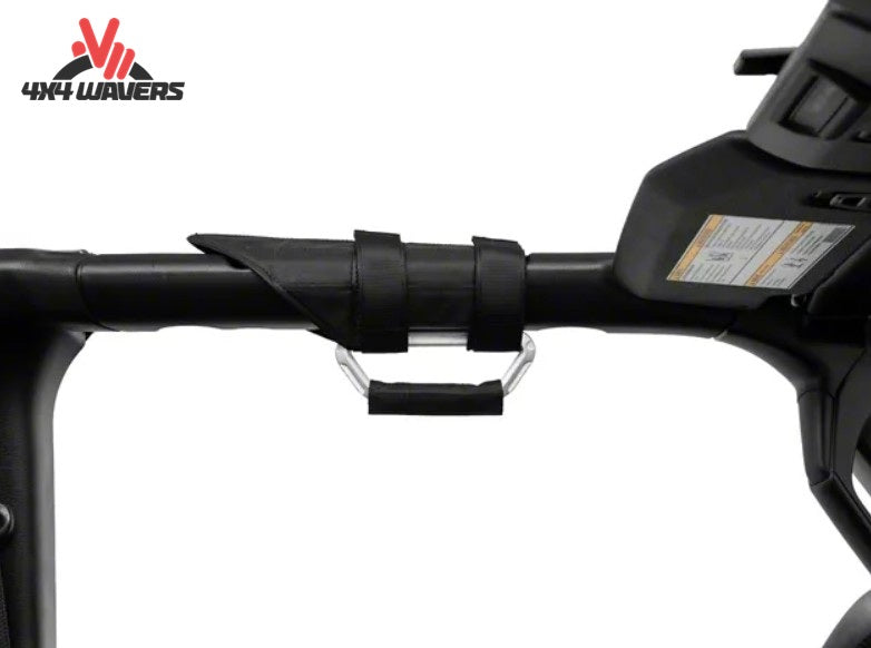 4X4WAVERS Aluminum Roll Bar Rollcage Handles (1 pc) - Cone Style - Fits All  Jeep Wrangler Models - Universal - 4X4 WAVERS