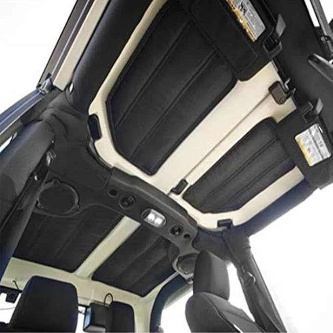 Isolant de toit Hardtop 4x4wavers, isolation thermique, acoustique et routière pour Jeep Wrangler JK 2012-2018