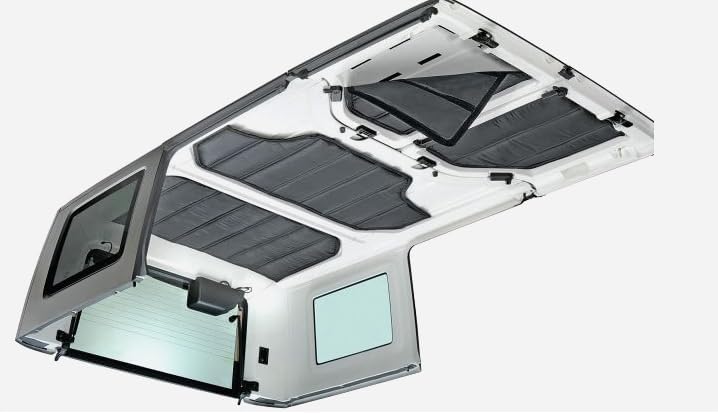 4X4WAVERS Hardtop Roof Heat Insulator, Sound and Road Noise Insulation - Jeep Wrangler JK (4 doors) 2012-2018