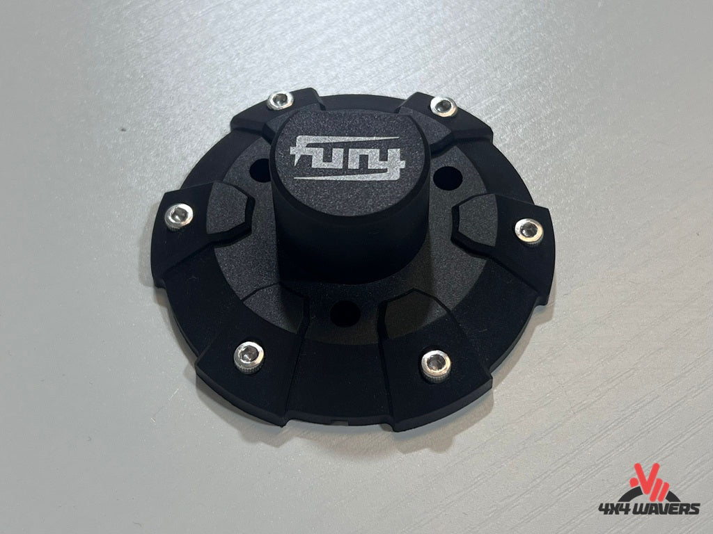 FURY ENGRAVER Premium Radio Antenna Base Cover - All Jeep Wrangler JK/JKU/JL/JLU/4XE/JT 2007-2023 - 4X4 WAVERS