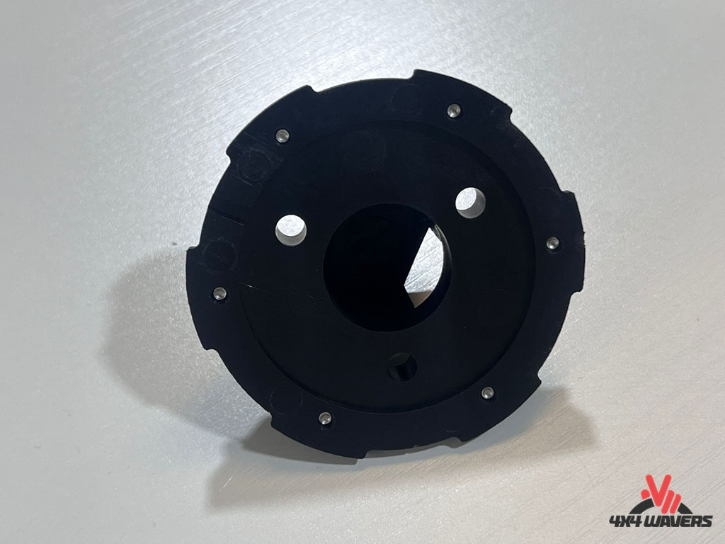 FURY ENGRAVER Premium Radio Antenna Base Cover - All Jeep Wrangler JK/JKU/JL/JLU/4XE/JT 2007-2023 - 4X4 WAVERS