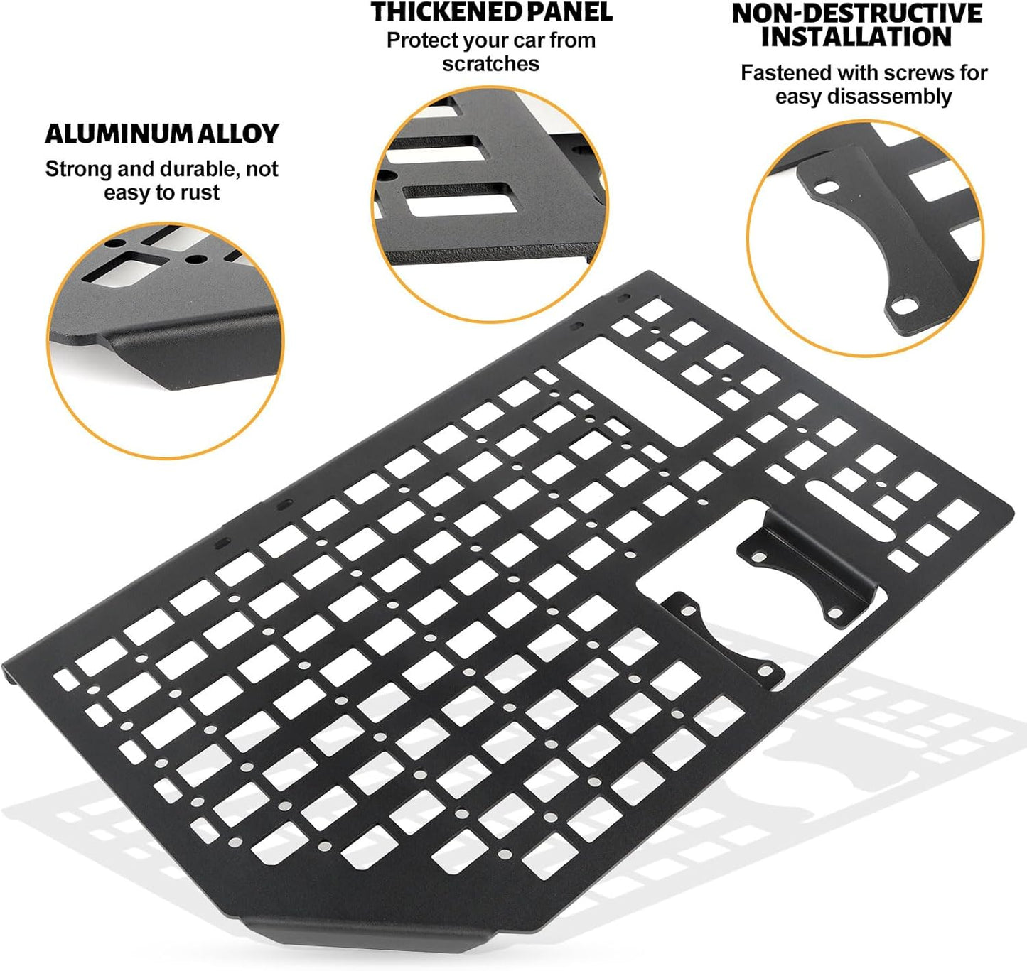 4X4WAVERS Trunk Side Bed Tactical Panels (2 sides) Cargo Storage Organizer - Jeep JT-Gladiator 2019+ - 4X4 WAVERS