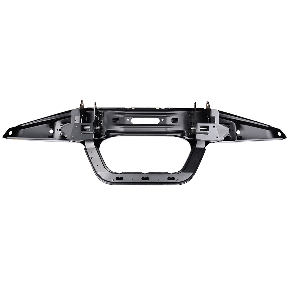 4X4WAVERS AEV Style Front Bumper Long Type with Flat Sides - Jeep Wrangler JL/JLU/4XE/JT 2018-2025