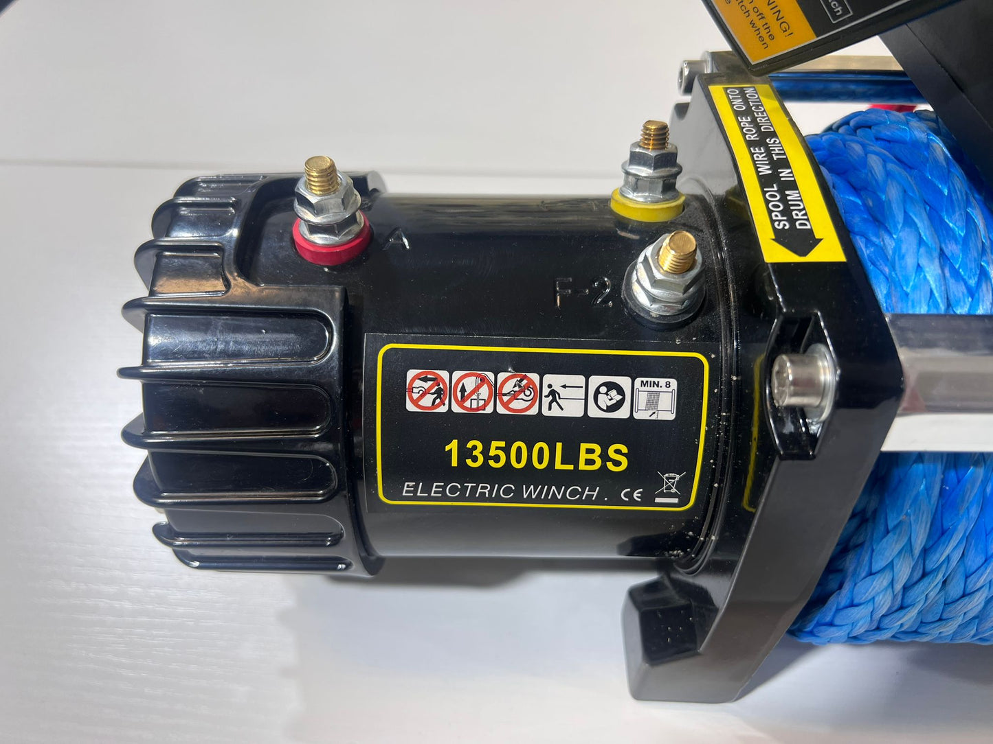 4X4Wavers Heavy Duty 20,000 lbs 12V Electric Offroad Winch with wireless remote - Synthetic rope - 4X4 WAVERS