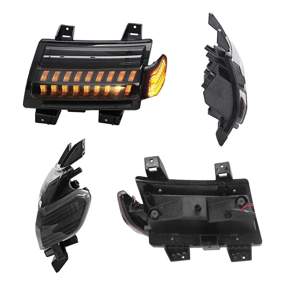 4x4wavers LED Fender Daytime Running Light for Jeep Wrangler JL/JLU/4XE/JT 2018-2023 - 4X4 WAVERS