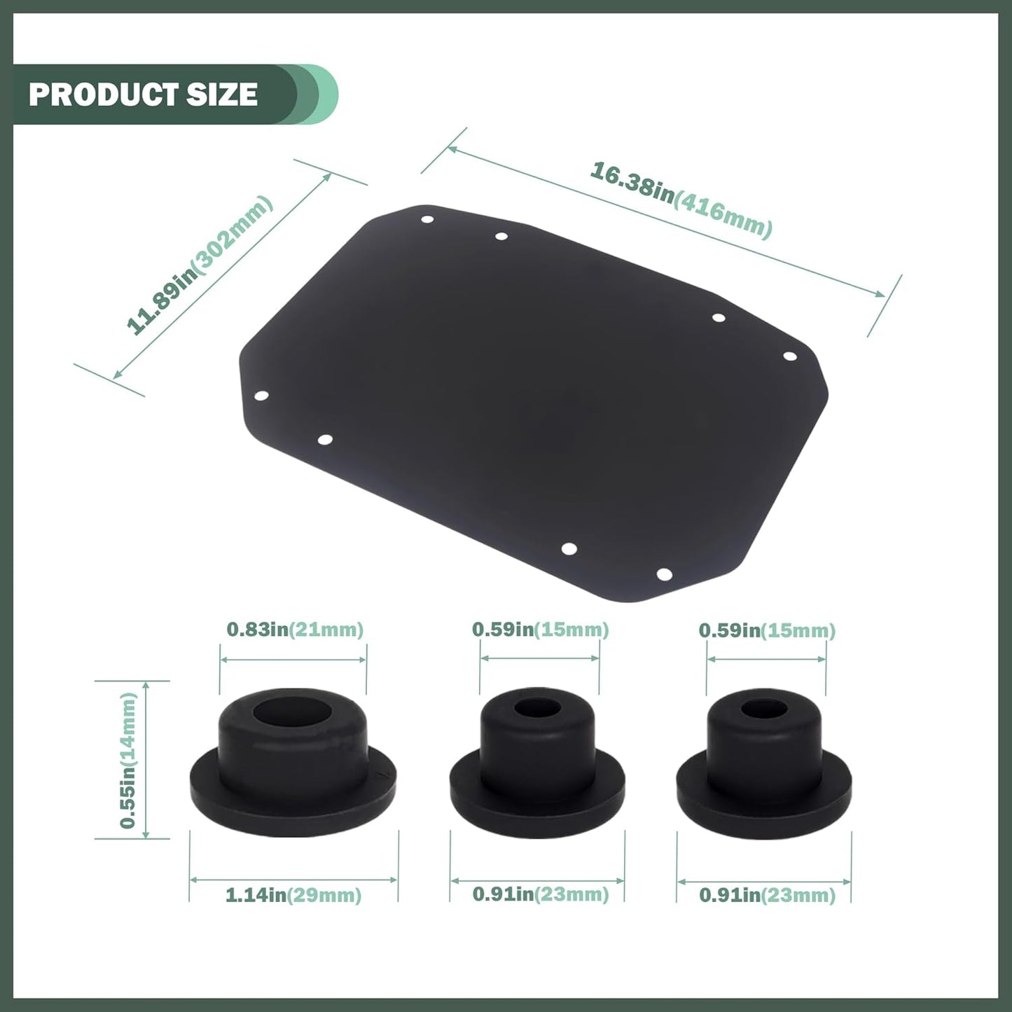 Rear Tailgate Plate Trim - Plate Sealing Plate - Jeep Wrangler JL/JLU/4XE 2018+ - 4X4 WAVERS