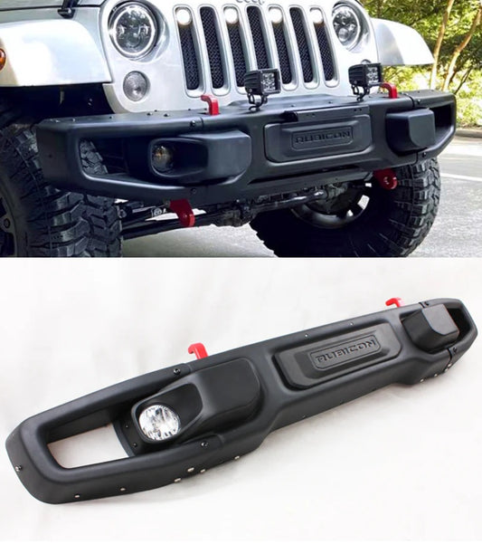 4X4WAVERS 10th Anniversary Style Front Bumper - JK to JL Upgrade - Jeep Wrangler JK/JKU 2007-2018 - 4X4 WAVERS