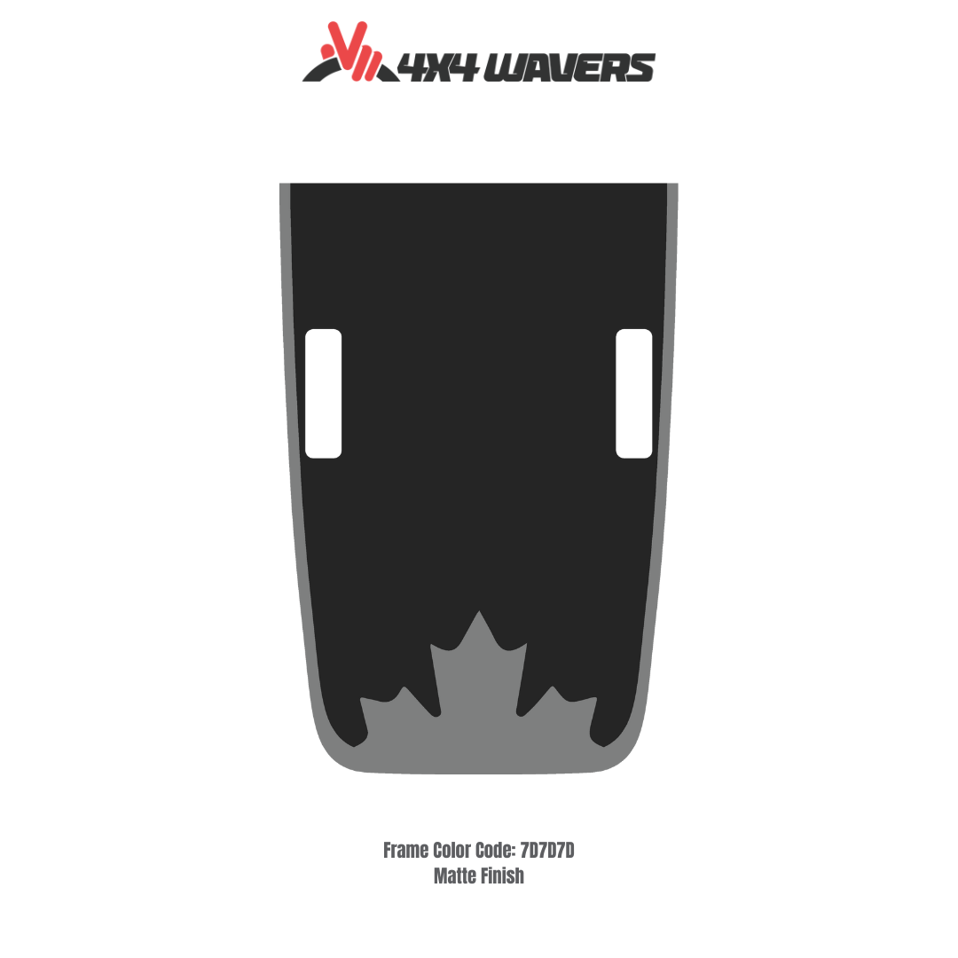 4x4wavers CANADA Decal Sticker Kit for JL Rubicon Hood β Vinyl Car Decals for Jeep Wrangler Models β Made in Canada - 4X4 WAVERS