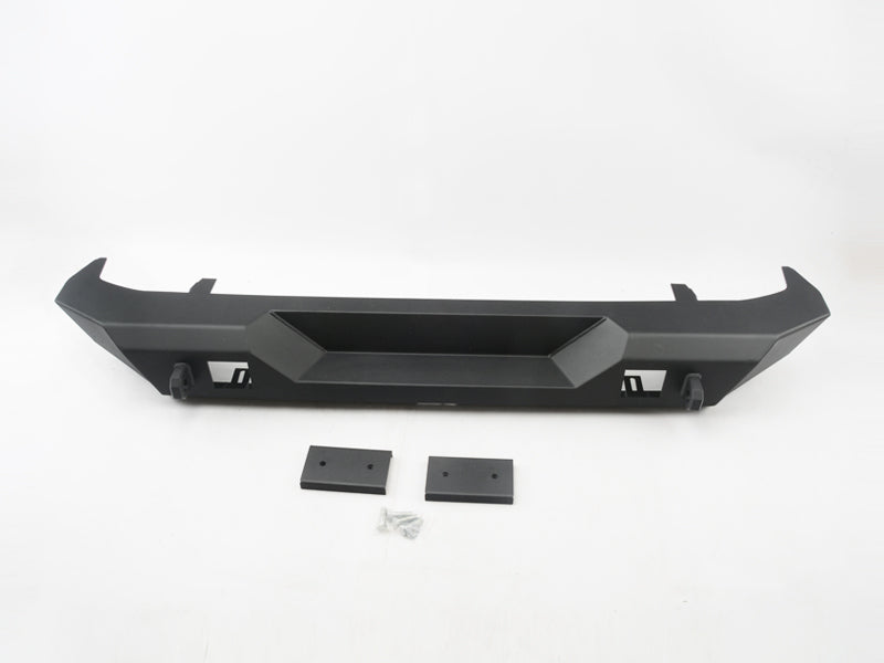 4x4wavers Rear Bumper - Angry Rear Style for Jeep Wrangler JK / JKU - 4X4 WAVERS