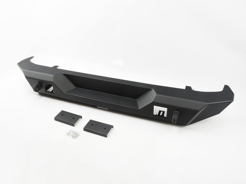 4x4wavers Rear Bumper - Angry Rear Style for Jeep Wrangler JK / JKU - 4X4 WAVERS