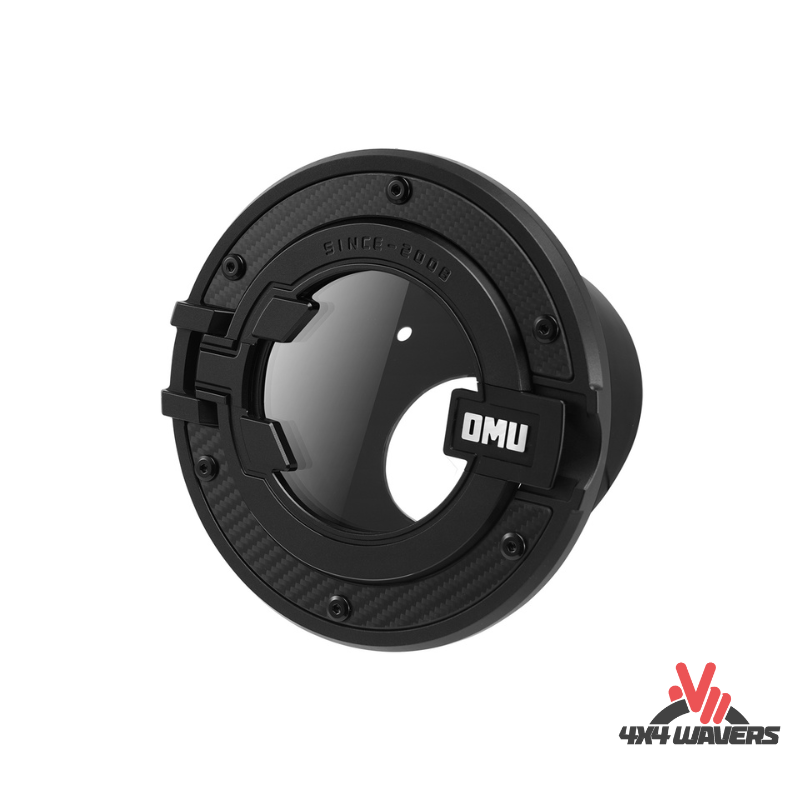 4x4wavers OMU Carbon Fiber & Aluminum Gas Tank Transparent Cover - 4X4 WAVERS