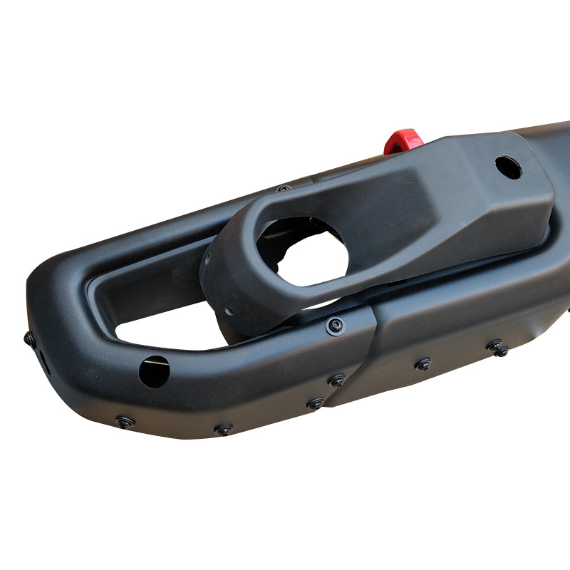 4x4wavers Front Bumper - 10th Anniversary Style with Sensor Holes - for Jeep Wrangler JL/JLU/4XE/JT-Gladiator 2018-2024 (fits 4 Doors & 2 Doors) - 4X4 WAVERS