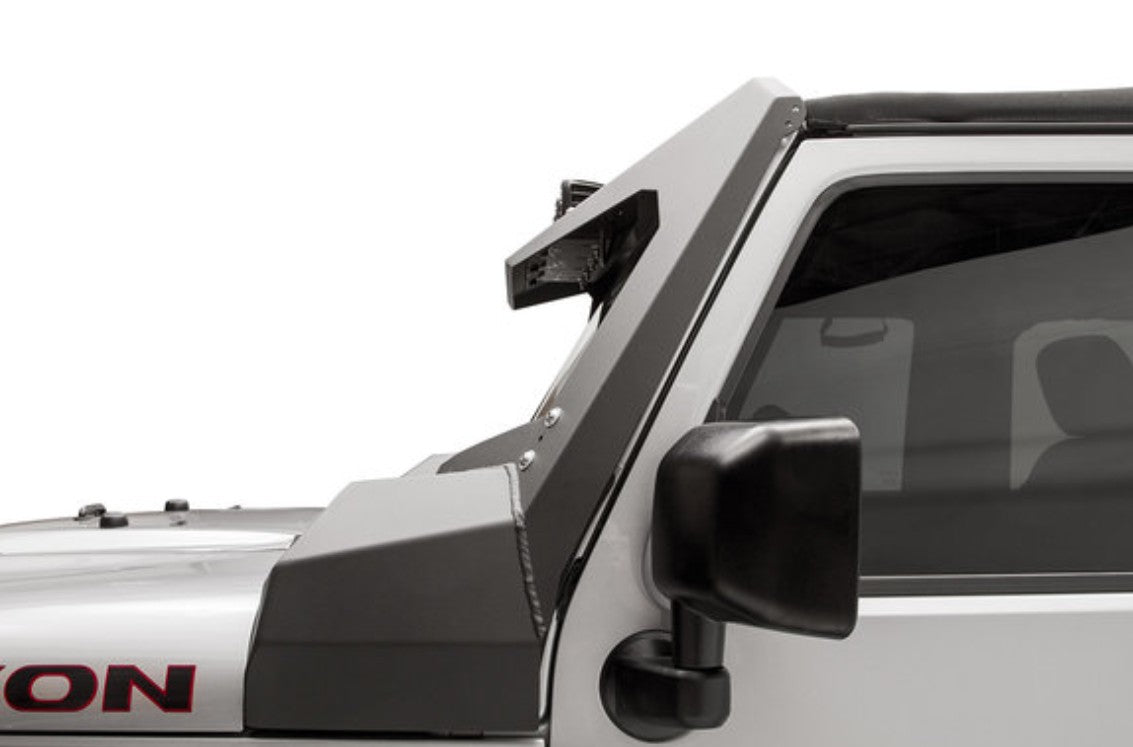 4X4WAVERS Windshield Metal Frame - Vicowl Visor Cowl Armor - Jeep Wrangler JL/JLU/Gladiator-JT 2018+