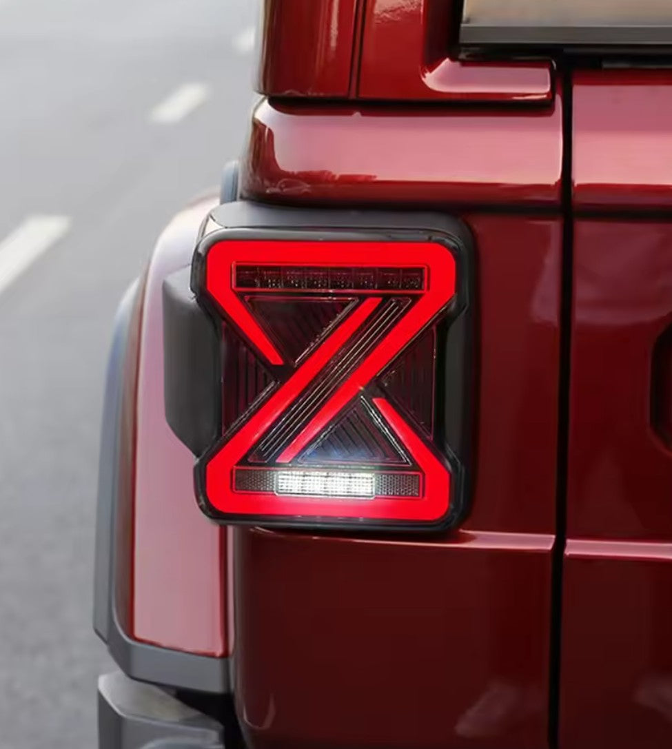 Feux arrière Style SUPER SHOCK 4X4WAVERS - Jeep Wrangler JL/JLU/4XE 2018+