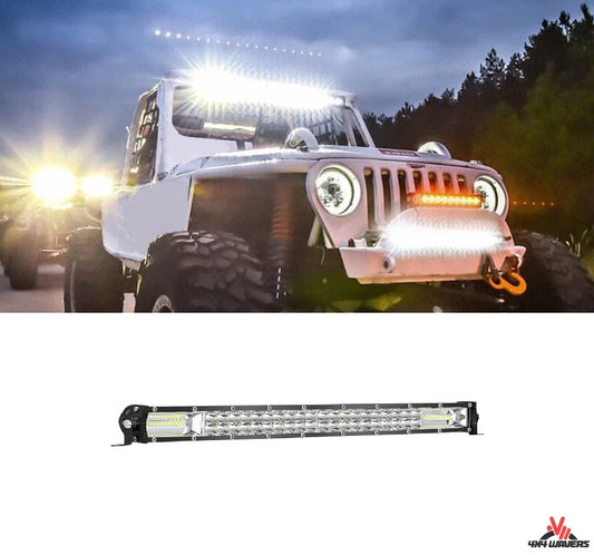 4X4Wavers 32" Slim LED Light Bar/Flood/Spot Combo Beam