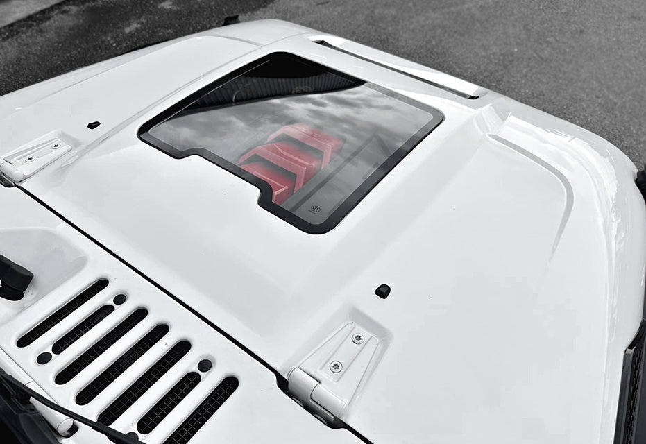 4X4WAVERS 3.0L and 3.6L Engine Cover - Capsule Design - Jeep Wrangler JK/JKU 2007-2018