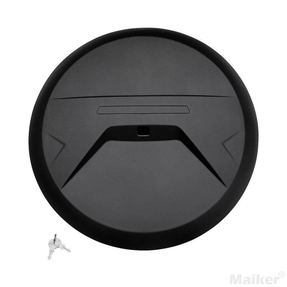 4x4wavers Spare Tire Cover with Camera Hole for jeep wrangler JL/JLU/4XE 2018-2025 - 4X4 WAVERS