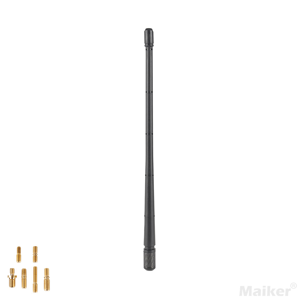 4x4wavers 13 inches Flexible Rubber Antenna Replacement for all jeep wrangler models - 4X4 WAVERS