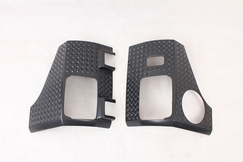 4x4wavers Rear Corner Guards Body Armor Kit Tail Light Trim Covers for jeep wrangler JK/JKU 2007-2018 - 4X4 WAVERS