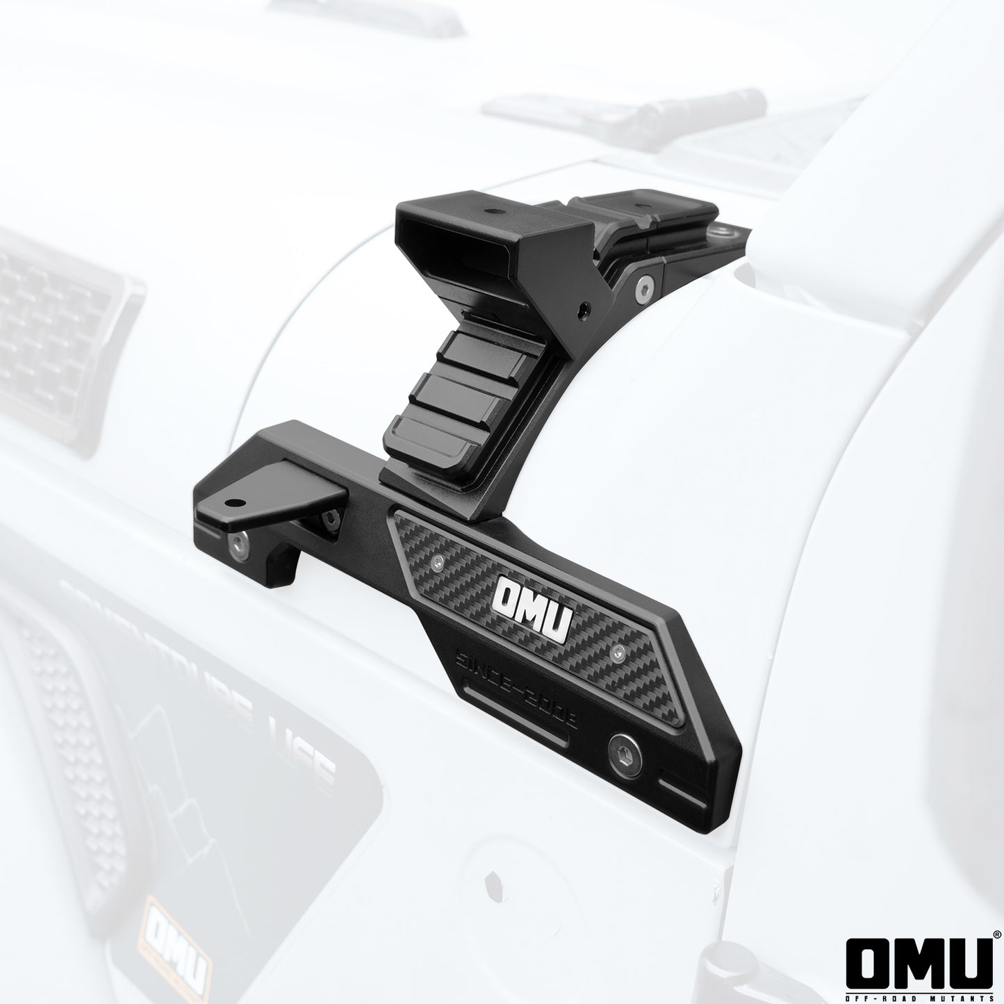 4x4wavers OMU A Pillar Light Bracket without light for jeep wrangler JL/JLU/JT 2018-2025 - 4X4 WAVERS