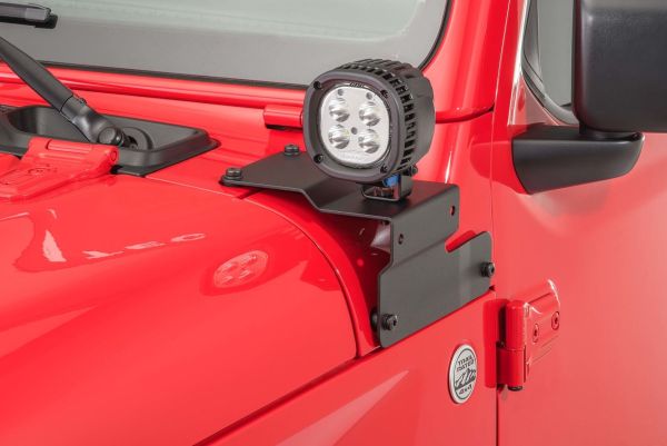 4X4Wavers A-Pillar Light Mounting Brackets - 4X4 WAVERS