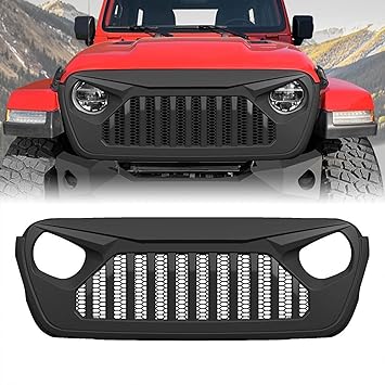 4X4Wavers Front Gladiator Vader Grille W Mesh - 4X4 WAVERS
