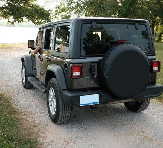 4X4Wavers Spare Tire Cover for Jeep Wrangler