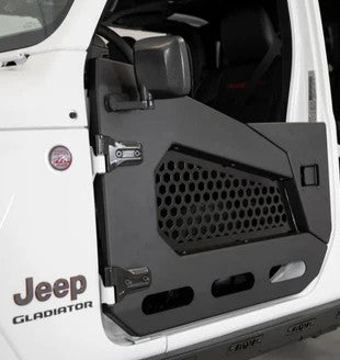4X4 WAVERS Speciality Premium Offroad Half Doors with side mirrors - Jeep Wrangler JK (2 Doors) 2007-2018 - 4X4 WAVERS