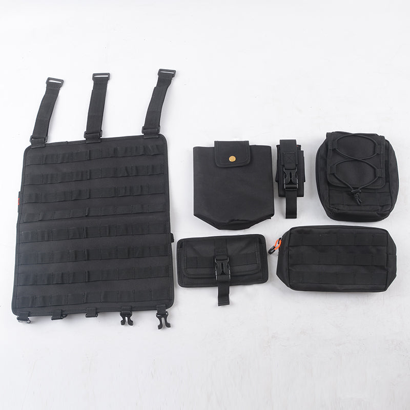 4x4wavers Tubular Door canvas bag for all jeep wrangler models JK/JKU/JL/JLU/4XE/JT - 4X4 WAVERS