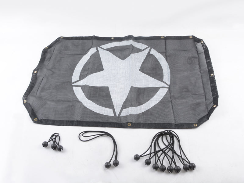 4x4wavers front Shade Net /Mesh Shade sun protector for jeep wrangler JK/JKU - 4X4 WAVERS