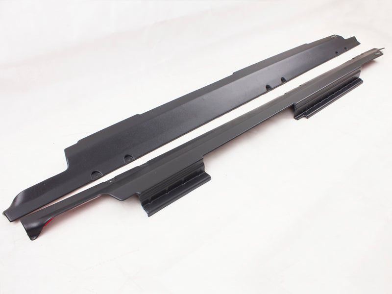 4x4wavers Bushwacker Side Skirt and Door Sill Plate Guards for Jeep Wrangler JK 4 Doors 2007-2018 - 4X4 WAVERS