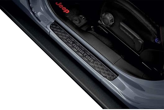 4x4wavers Door Sill Entry Guard with Gladiator Logo or Jeep Wrangler JT - 4X4 WAVERS