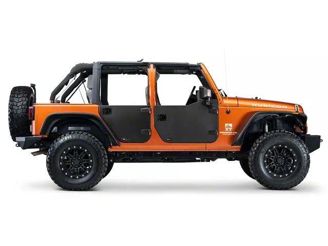 4x4wavers half Door 4 Doors With Rearview Mirror - 4X4 WAVERS