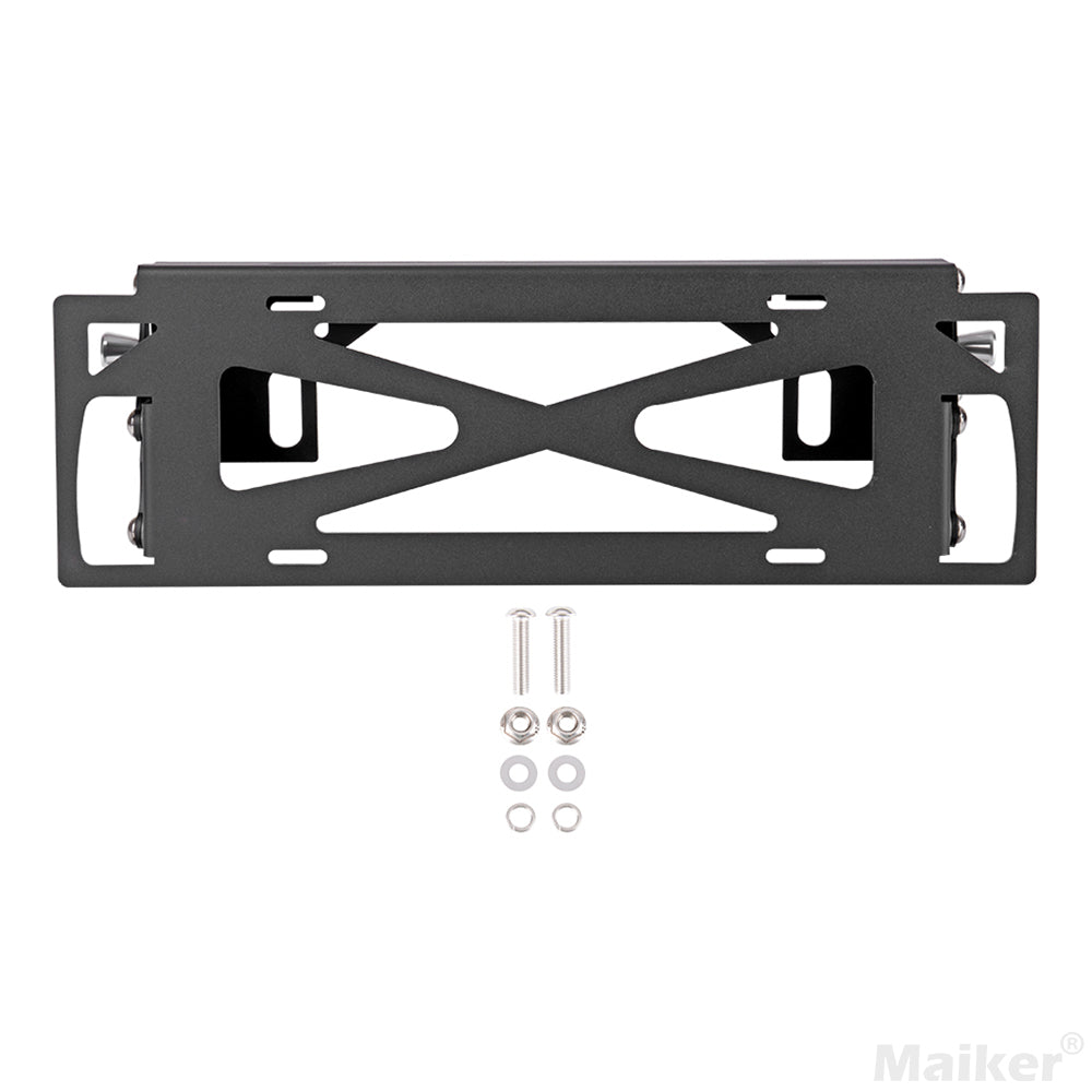 4x4wavers Removable License Plate Holder for all jeep wrangler models - 4X4 WAVERS