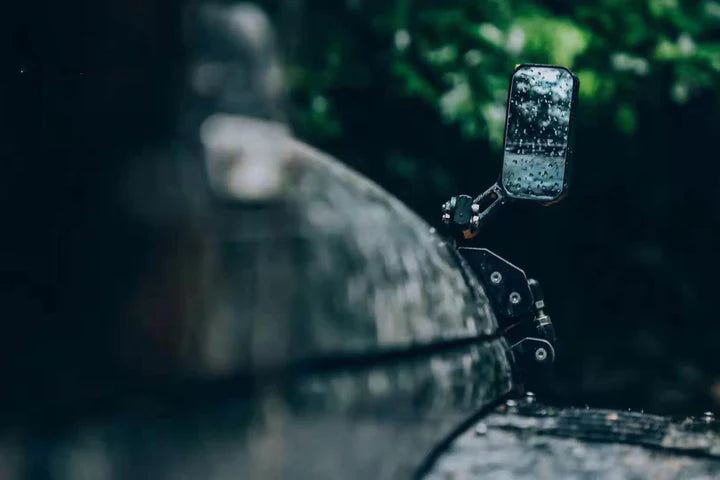 Fury Hood Side Auxiliary Mirror for jeep wrangler JK/JKU/JL/JLU/4XE/JT 2007-2025 - 4X4 WAVERS