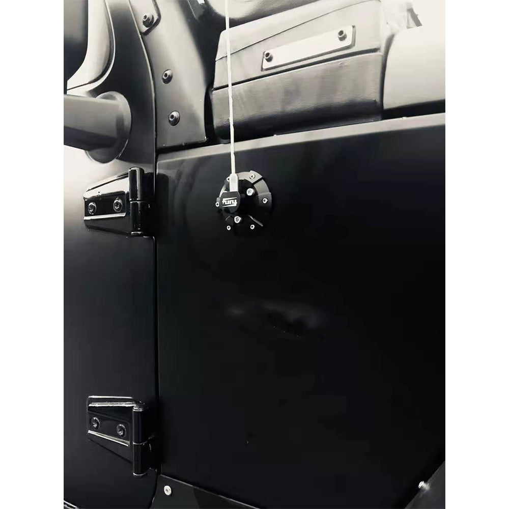 4x4wavers Fury Antenna base for Jeep Wrangler JK/JKU/ JL/JLU/4XE/JT 2007-2025 - 4X4 WAVERS