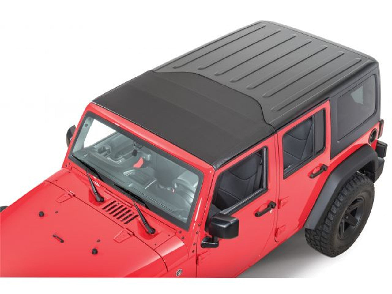 4x4wavers Sun rider For Hardtop For Jeep Wrangler JK/JKU2007-18 Jeep Wrangler JK 2 Door &Unlimited 4 Door Models - 4X4 WAVERS