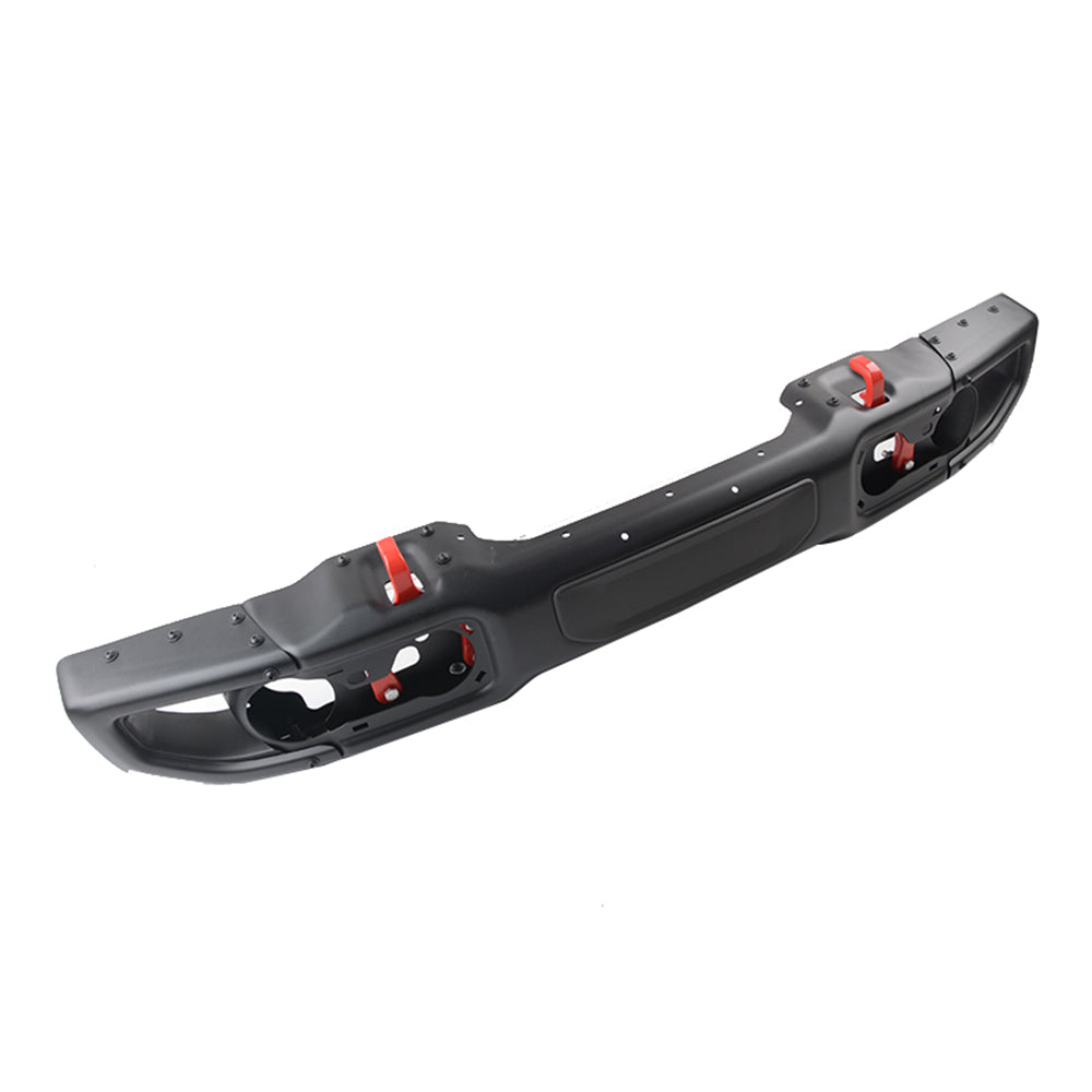 4x4wavers Front Bumper - 10th Anniversary Style without Sensor Holes - for Jeep Wrangler JL/JLU/4XE/JT-Gladiator 2018-2024 (fits 4 Doors & 2 Doors) - 4X4 WAVERS