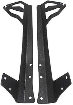 4X4Wavers 52 inch LED Light Bar Upper Windshield Mounting Bracket (with piller) - 4X4 WAVERS