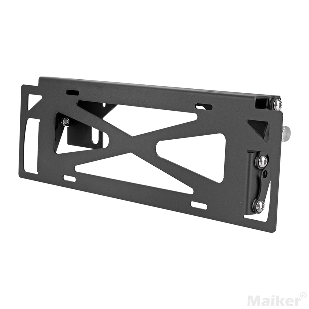 4x4wavers Removable License Plate Holder for all jeep wrangler models - 4X4 WAVERS