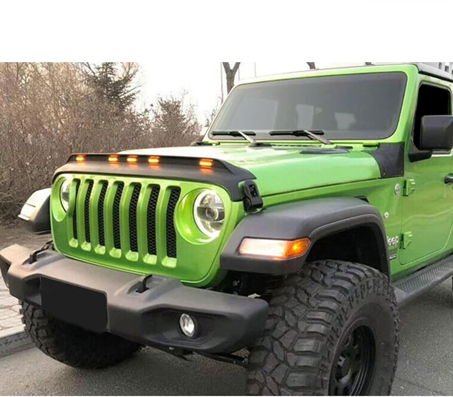 4X4Wavers AMERICAN MODIFIED Front Hood Protector - 4X4 WAVERS