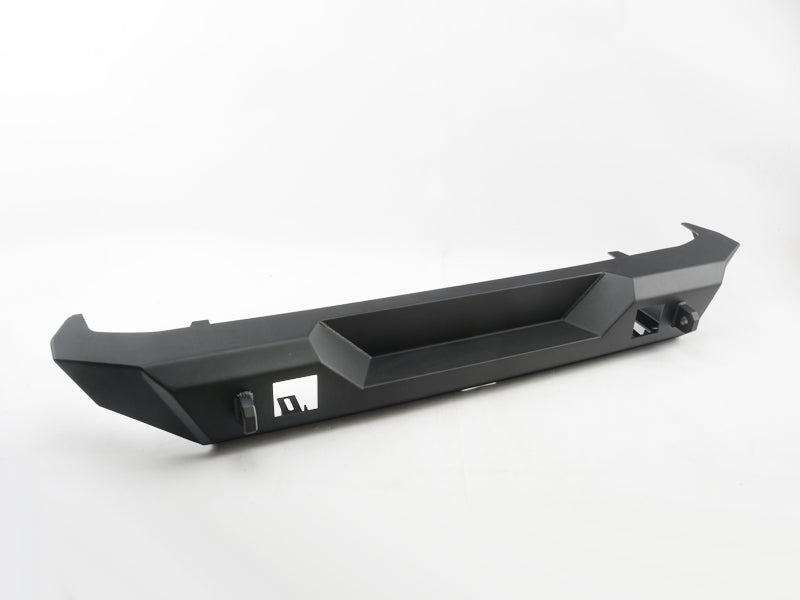 4x4wavers Rear Bumper - Angry Rear Style for Jeep Wrangler JK / JKU - 4X4 WAVERS