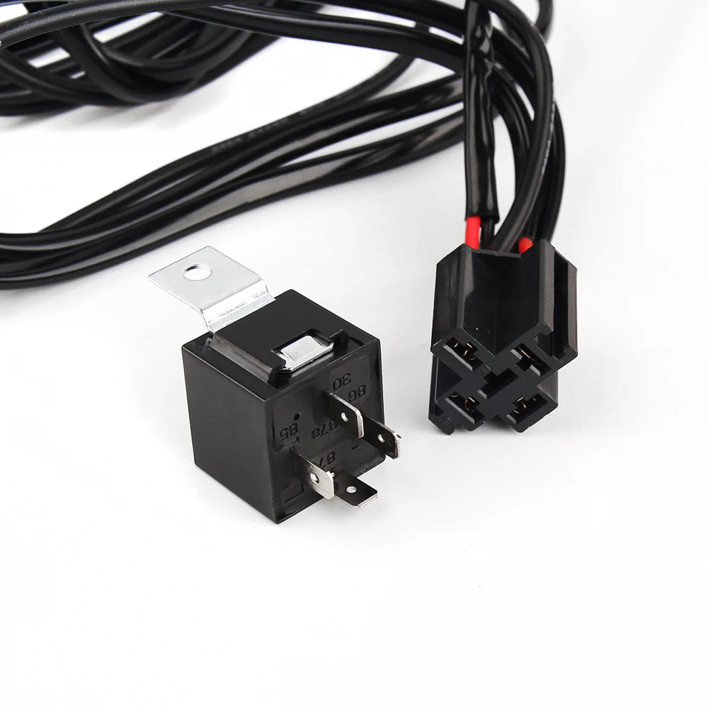 4X4Wavers 18AWG 2-Pin DT Connector Wire Harness For Driving Lights - 4X4 WAVERS