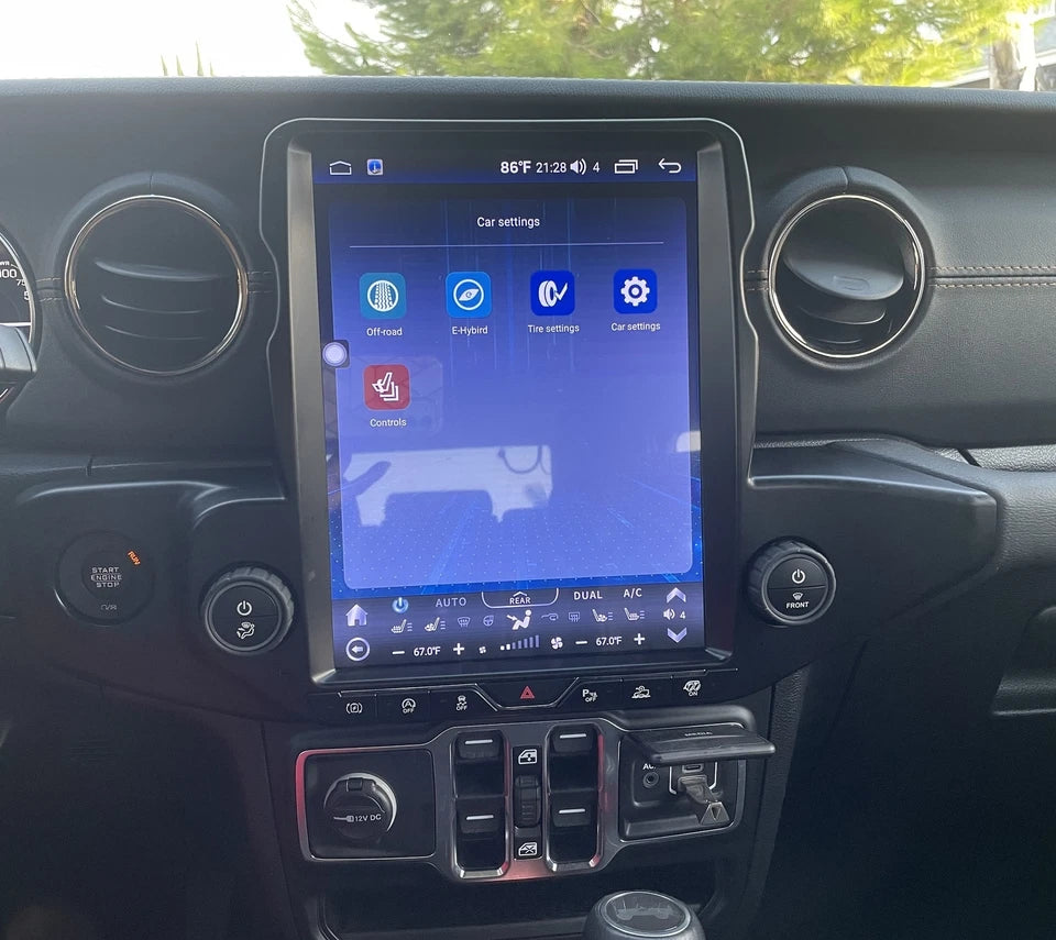 Upgrade Touch Screen 256GB Replacement Wireless Apple Carplay - 4X4 WAVERS