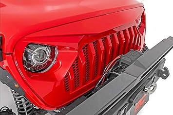 4X4Wavers Front Gladiator Vader Grille W Mesh - 4X4 WAVERS