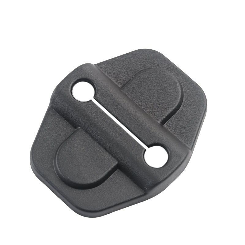 4X4Wavers 6PCS Car Door Lock Cover - Black Door Latch Lock Trim Cover - 4X4 WAVERS