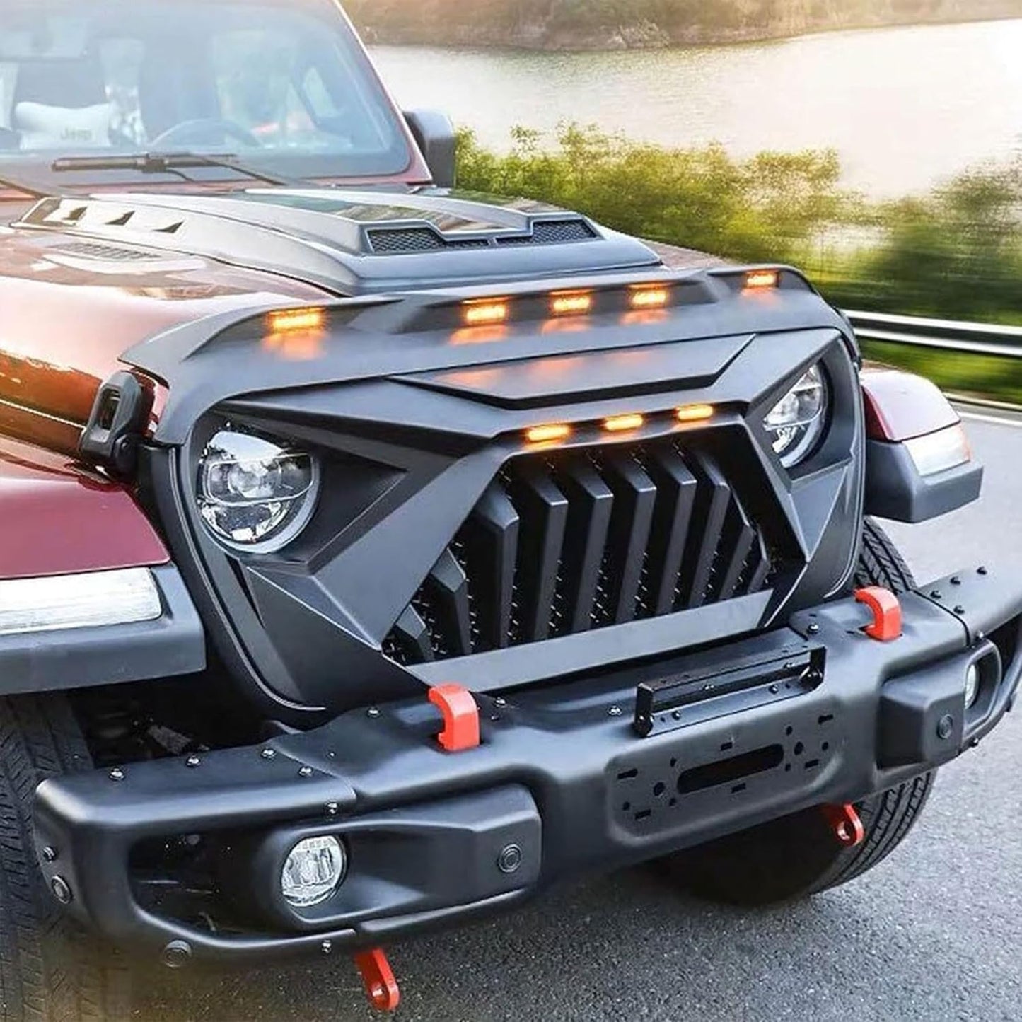 4X4Wavers AMERICAN MODIFIED Front Hood Protector - 4X4 WAVERS